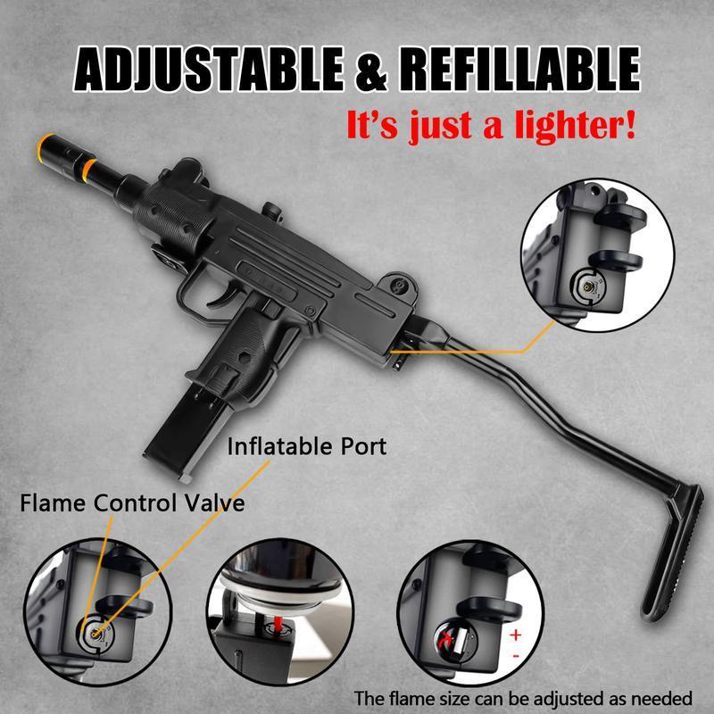 [FoxLume] Uzi Windproof Lighter