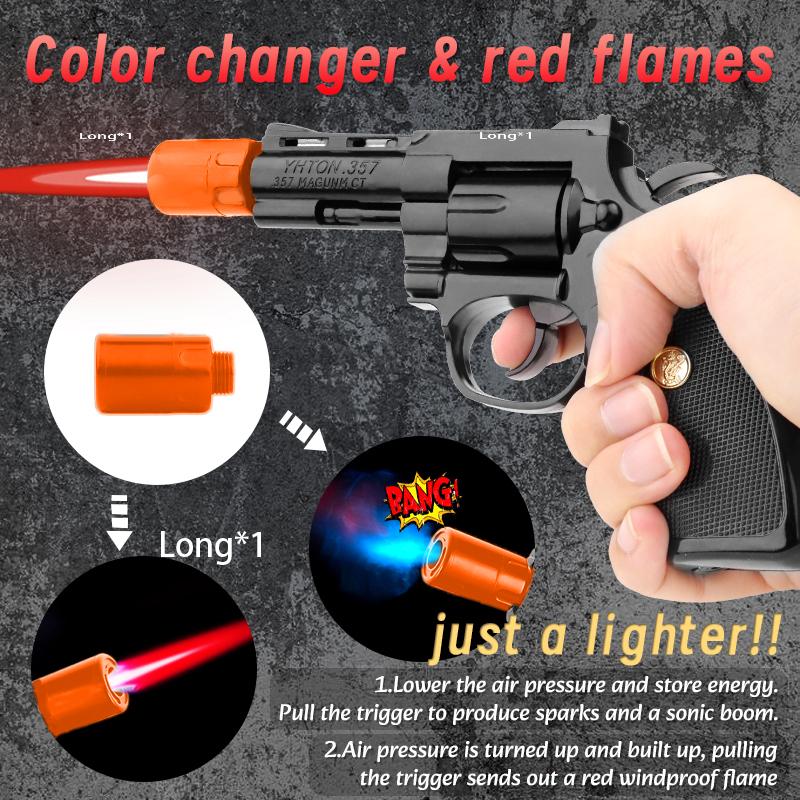 LighterFox Revolver Metal Lighter